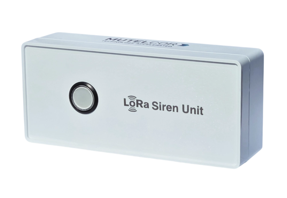 Mutelcor LoRa Siren Unit
